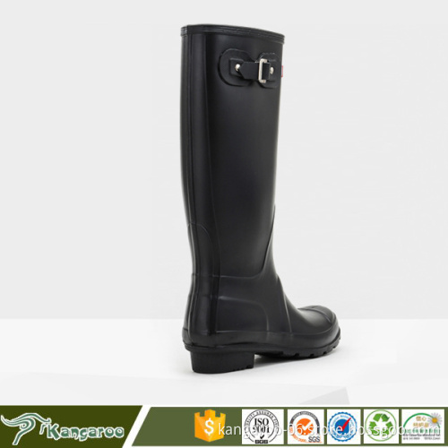 Manufacturer Winter Safety Men Rubber Rain Boots With Zipper Korea Custom Printing